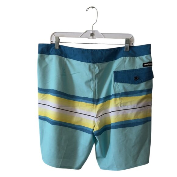Quiksilver Highline Surfsilk Mens Swim Trunk Surf Boardshorts Size 38 Beachwear - Picture 5 of 10
